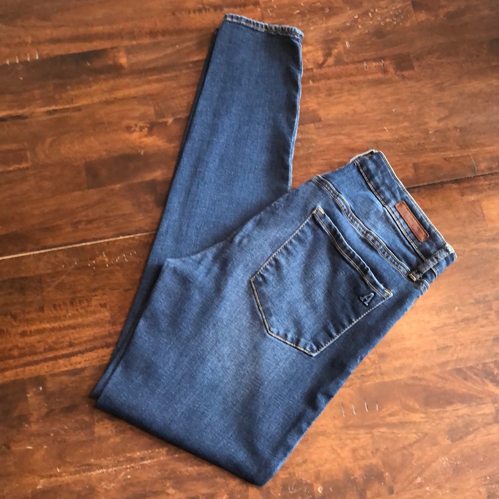 Articles of Society Women's Skinny Jeans Tahoe Wash Mid Rise Denim Size 28 / 6